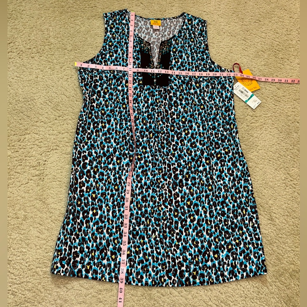 💙🤎♦️NWT Ruby Rd. Animal Print Dress🤎💙 - Picture 12 of 12